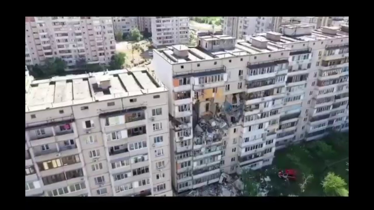 Киев дом взрыв