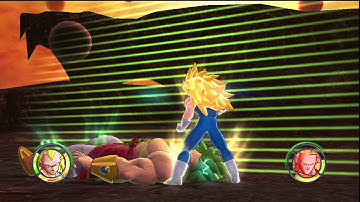 Dragon Ball: Raging Blast 2 - SSJ3 Vegeta VS SSJ3 Broly & SSJ3 Goku