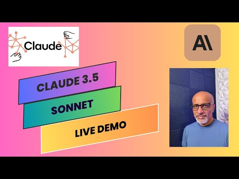 Anthropic's Claude 3.5 Sonnet launch and live demo