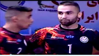 Fazal Atrachali in action Iran kabaddi premier league 2019 Rade Parafand vs Jelin