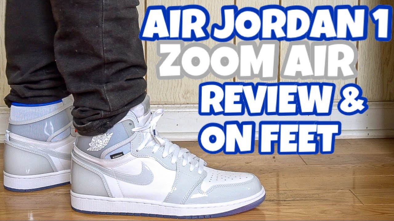 jordan 1 zoom on feet