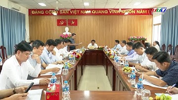 UBND tỉnh làm việc với Ban Quản lý dự án đầu tư xây dựng  #TayNinhTV