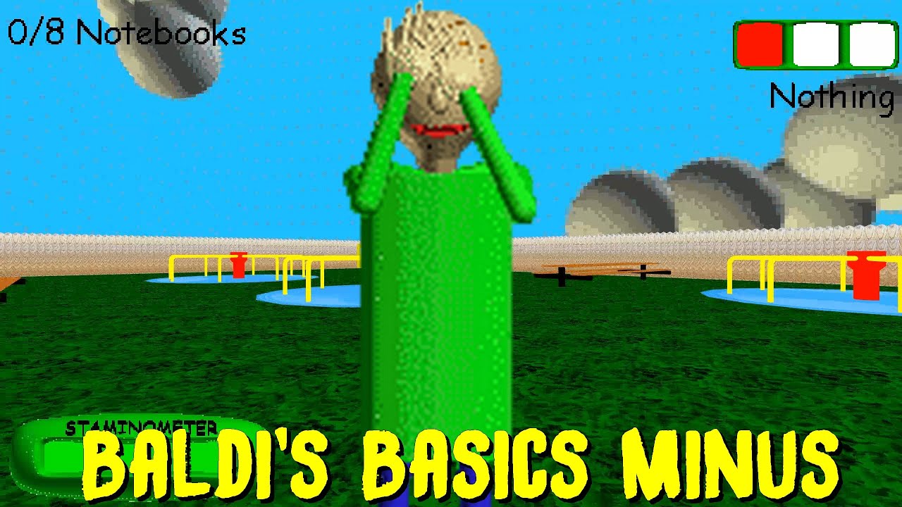Baldi's Basics Classic - Mod - Baldi's Basics Minus Demo