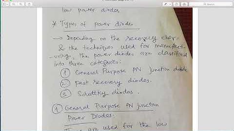 Week 2 Video Lecture Power Electronics