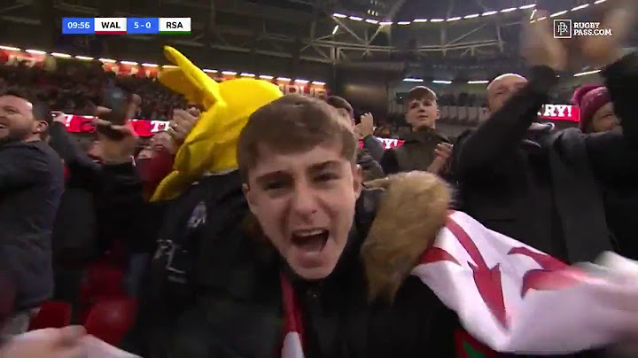 Wales vs South Africa - End of Year Tests 2018