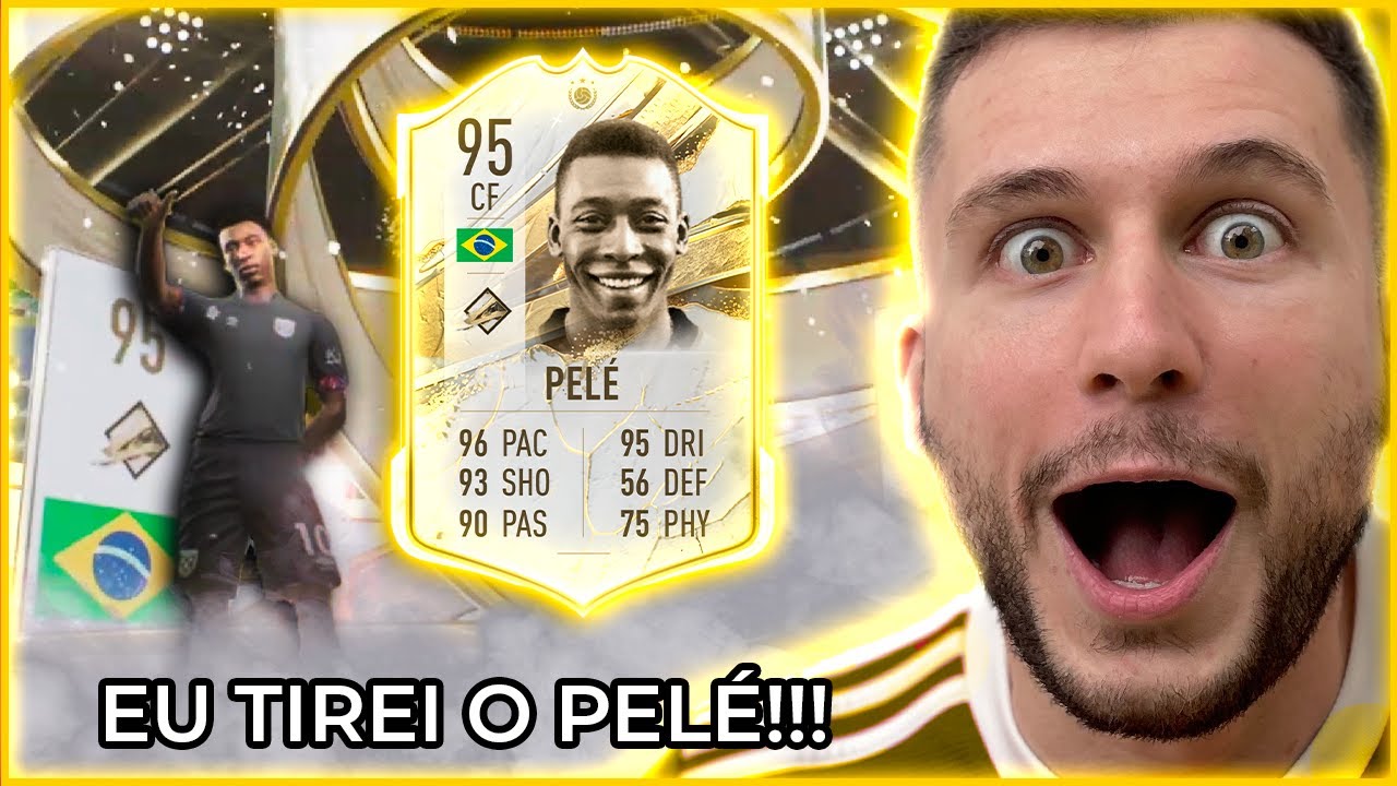 EU TIREI O PELÉ 95 NO DME DE ICON!!!!! NÃO PREJUDICO MAIS!!! FIFA 23 - ULTIMATE TEAM