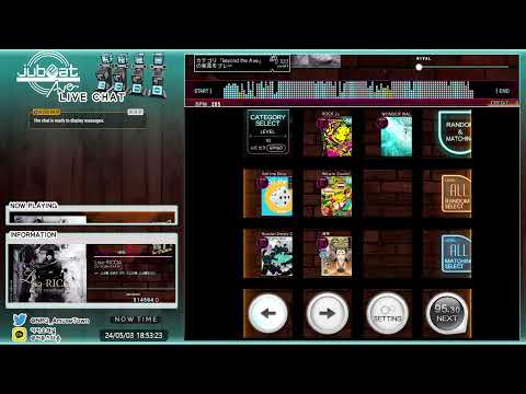 [AmuseTown] Jubeat Live stream @Amusetown