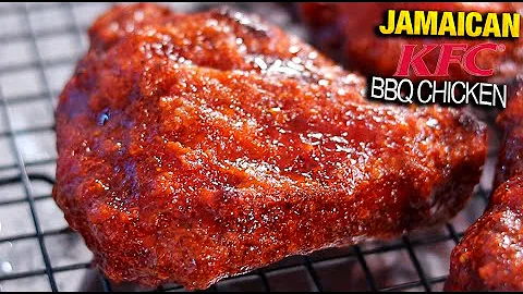 How To Make JAMAICAN  KFC CRISPY FRIED BBQ CHICKEN...