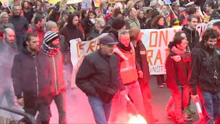 Retraites: départ de la manifestation à Nantes | AFP Images