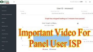 Important For Panel User Isp - Wifi Networking - Muneer It Expert