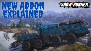 Multi Purpose Cargo Module New Season 11 Addon Which Trucks Can Have It Attach Trailers SnowRunner