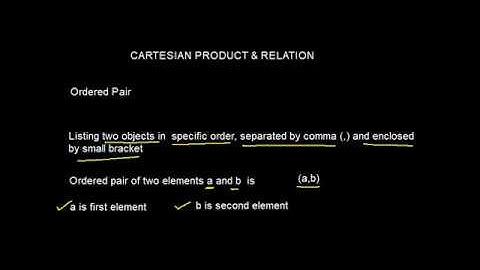 MATH_ RELATIONS_PART 1_ Ordered Pair and Cartesian Product