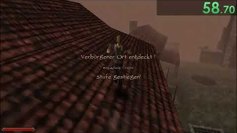 Gothic Sequel chapter 2 any% speedrun in 1:40:23