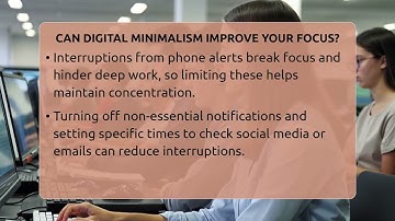 Can Digital Minimalism Improve Your Focus? - The Time Management Pro