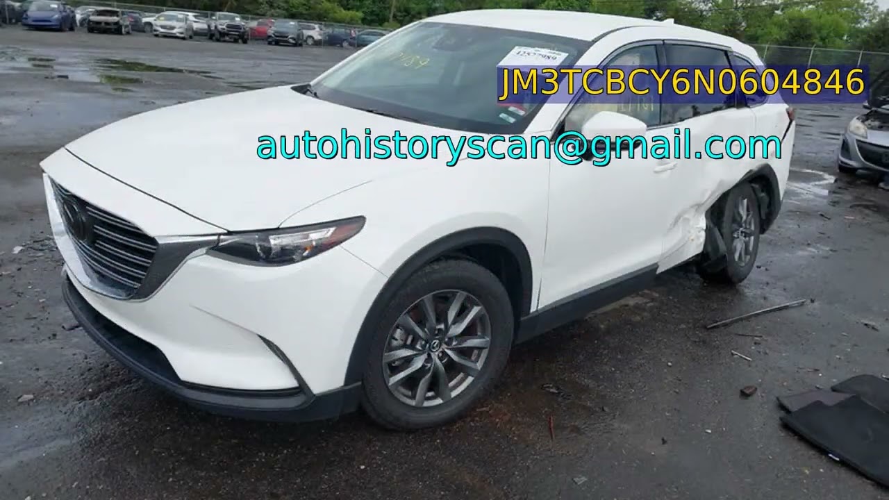 JM3TCBCY6N0604846 Mazda cx-9 touring 2022 - YouTube