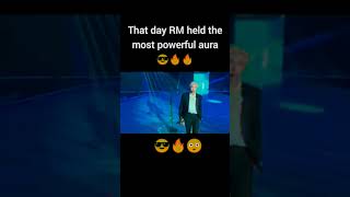 that RM held the most powerful Aura #bts #btsarmy 😲❤️🔥