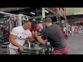 Training with Larry Wheels, Akimbo.  Dubai. Тренировка с Ларри Вилсом, Акимбо.