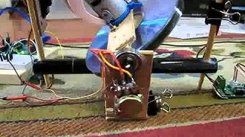Self Balancing Gyroscope V3 Using Arduino and Pot for Tilt Sensor