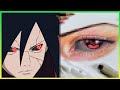 🎁Dibujo REALISTA el Sharingan de MADARA UCHIHA | Como dibujar ojos - Esteban Arts