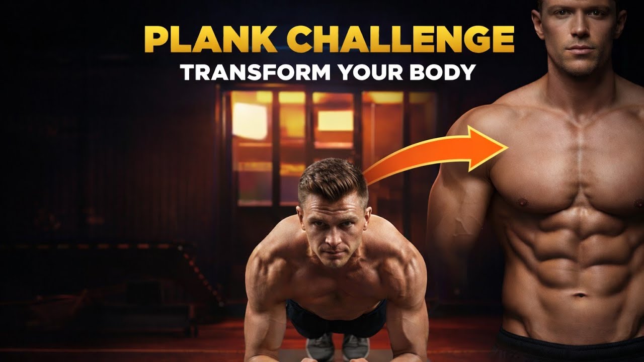 মাত্র ১ মিনিট Plank করলে শরীরে যা ঘটে 😱 | Six Pack • Fat Loss • Brain Power  