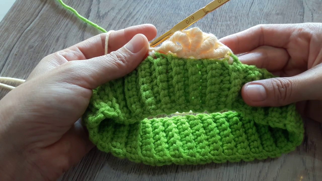 Banana Crochet Hat English Version 