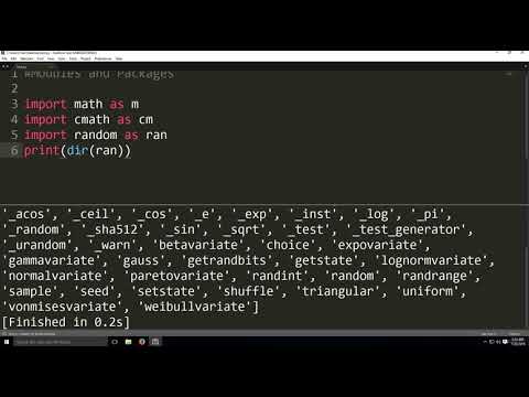 Built-in Modules in Python
