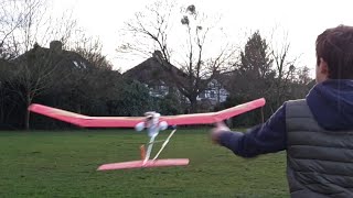 Making a £5 Glider fly RC! (Glider to electric RC conversion)