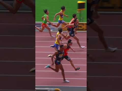 男子100mを制したのは東洋大学・栁田大輝【セイコーGGP】