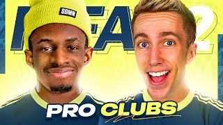 OUR FIRST TIME PLAYING FIFA 22 PRO CLUBS