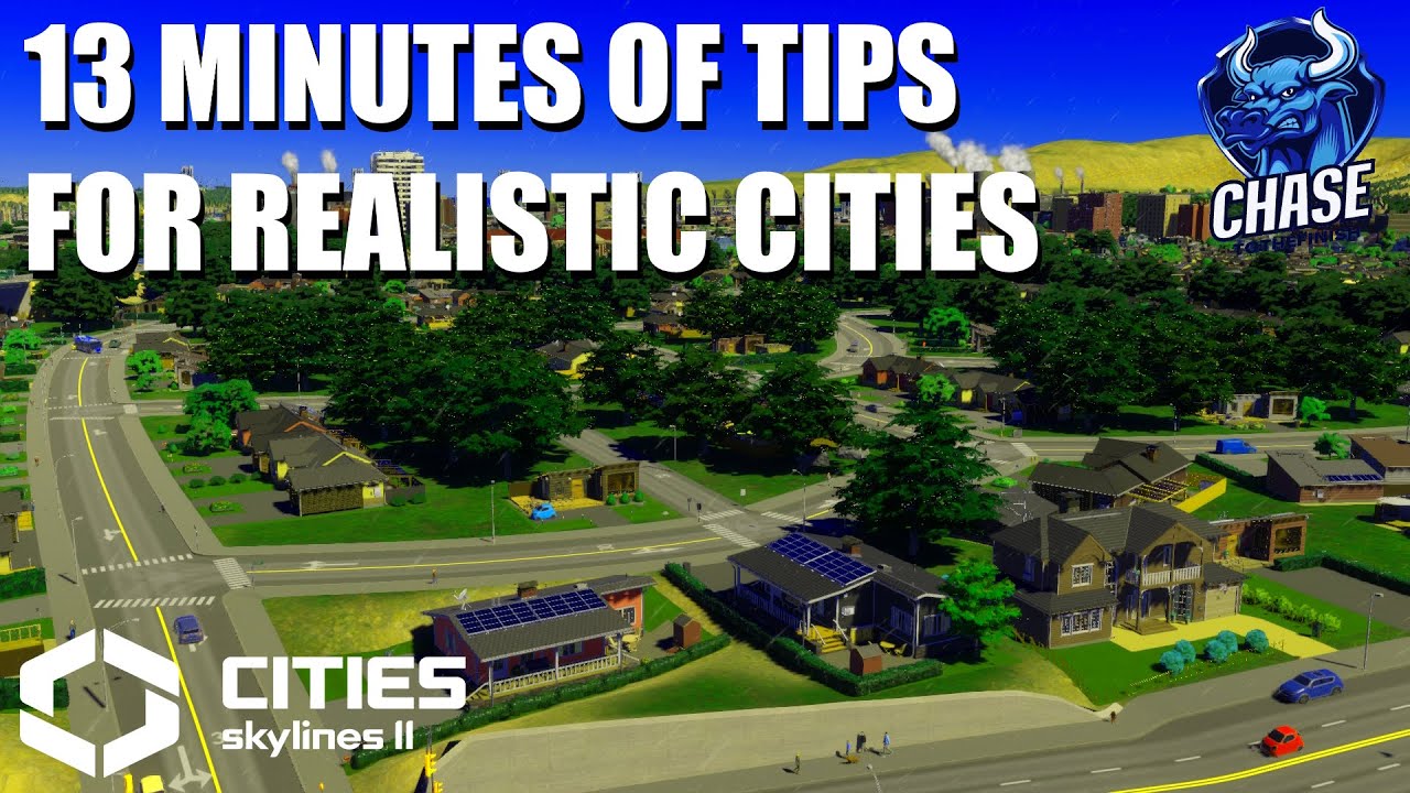 13 Minutes of Tips To Build Realistic Cities in Cities Skylines 2 - YouTube