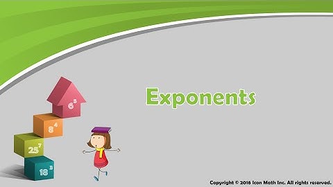 Exponents