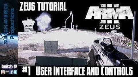 ZEUS Tutorial #1 User Interface and Controls [ARMA3]