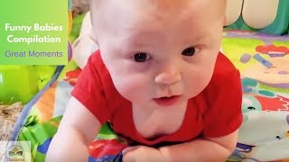 Funny babies compilation - Great moments