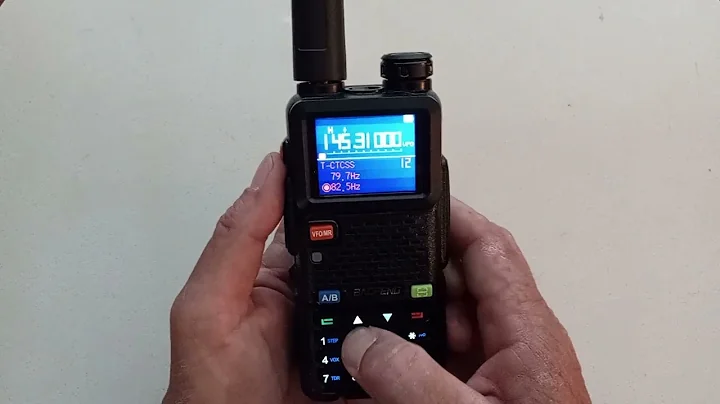 Faceplate Programming the Baofeng 5RM! #baofeng #5rm #faceplate