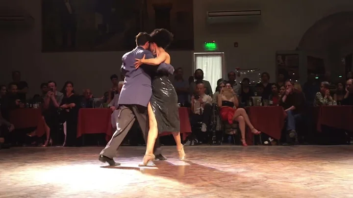 Lucas Di Giorgio y Angela Melendez.  "Mi tango tri...