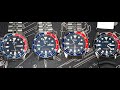 Seiko SKX009 & SKX175 all 4 Pepsi Bezel Automatic Watche - Singapore, Malaysia, International, Japan