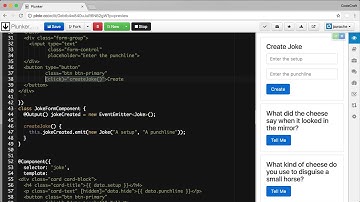 EP 1.9 - Angular / Quickstart / User Interaction & Outputs