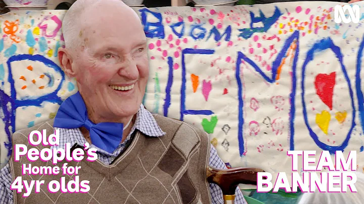 George and the team banner | Old People's Home For...