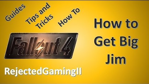 How to get Big Jim Unique Melee Weapon - Fallout 4