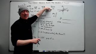 Understanding Geometric Proofs: The Structure of Thought, Part 2