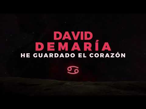 David DeMaría - He guardado el corazón (Lyric Video Oficial)