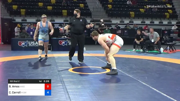 97 Kg Prelims - Braxton Amos, Wisconsin Regional T...