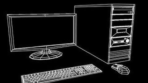 Speed Maya 3d modeling LCD Computer