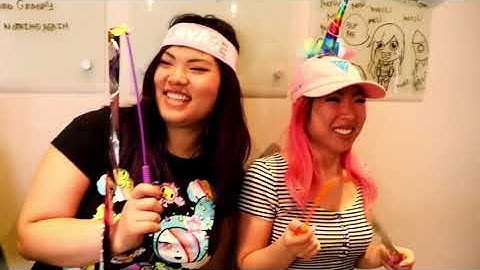 Krew Spraying Eachothers with silly string