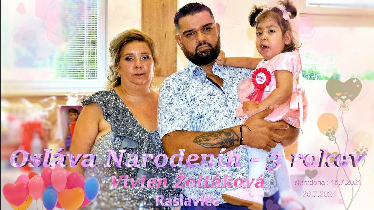 📸🎬 Osláva Narodenín - Vivien Žoltáková - Raslavice 📸🎬