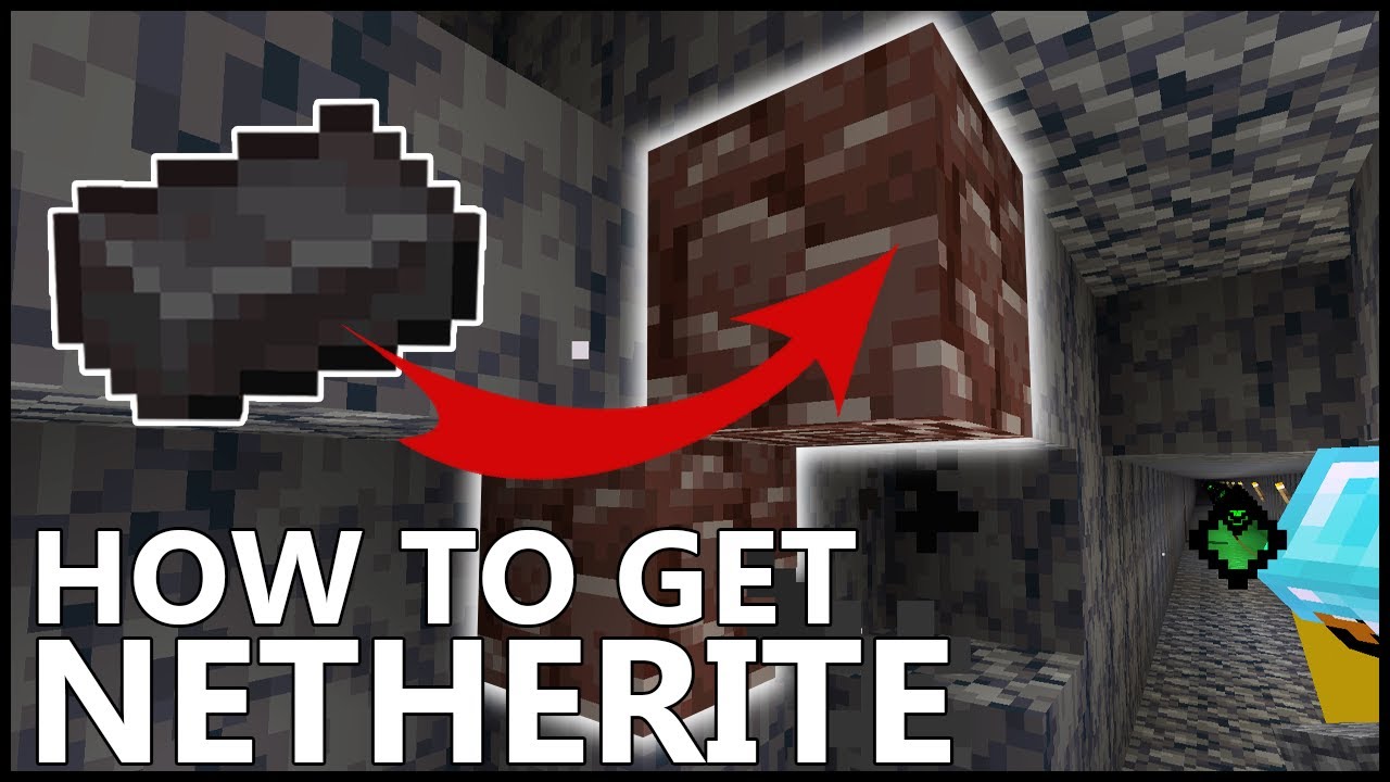 How To Get NETHERITE In MINECRAFT 
