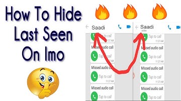 How To Hide Last Seen On Imo | No last seen,No online,No Read receipts,No Real Time Chat in Imo