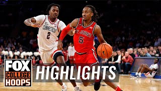 St. John's vs. UConn Big East Tournament Highlights | CBB on FOX