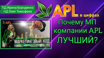Почему Маркетинг-план компании APL Лучший? Цифры💵 и факты