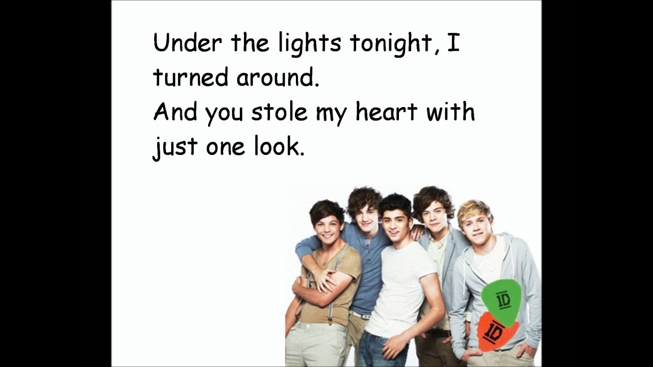 Stole My Heart One Direction Lyrics Youtube